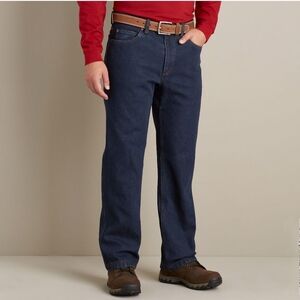 NWT Duluth Trading Company 34x30 Denim Men's Galebreak Windproof Ballroom Jeans